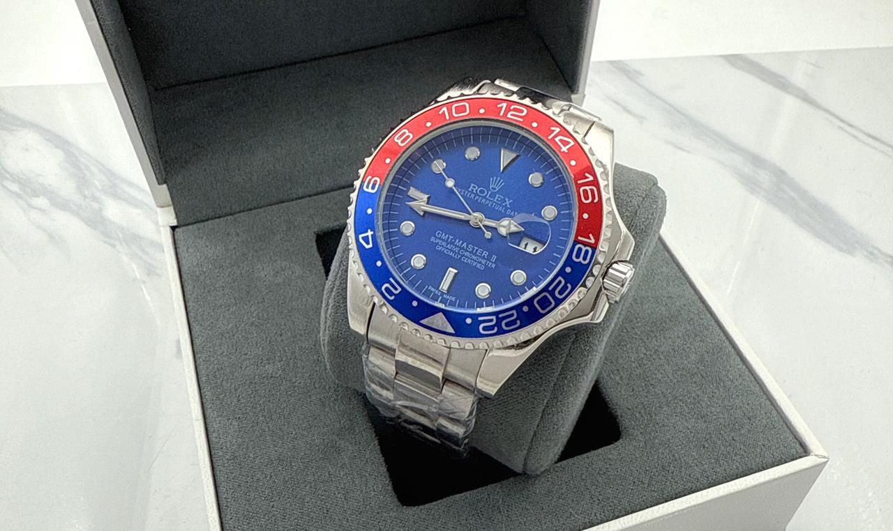 Rolex GMT-Master II Pepsi - "Navy/Silver"