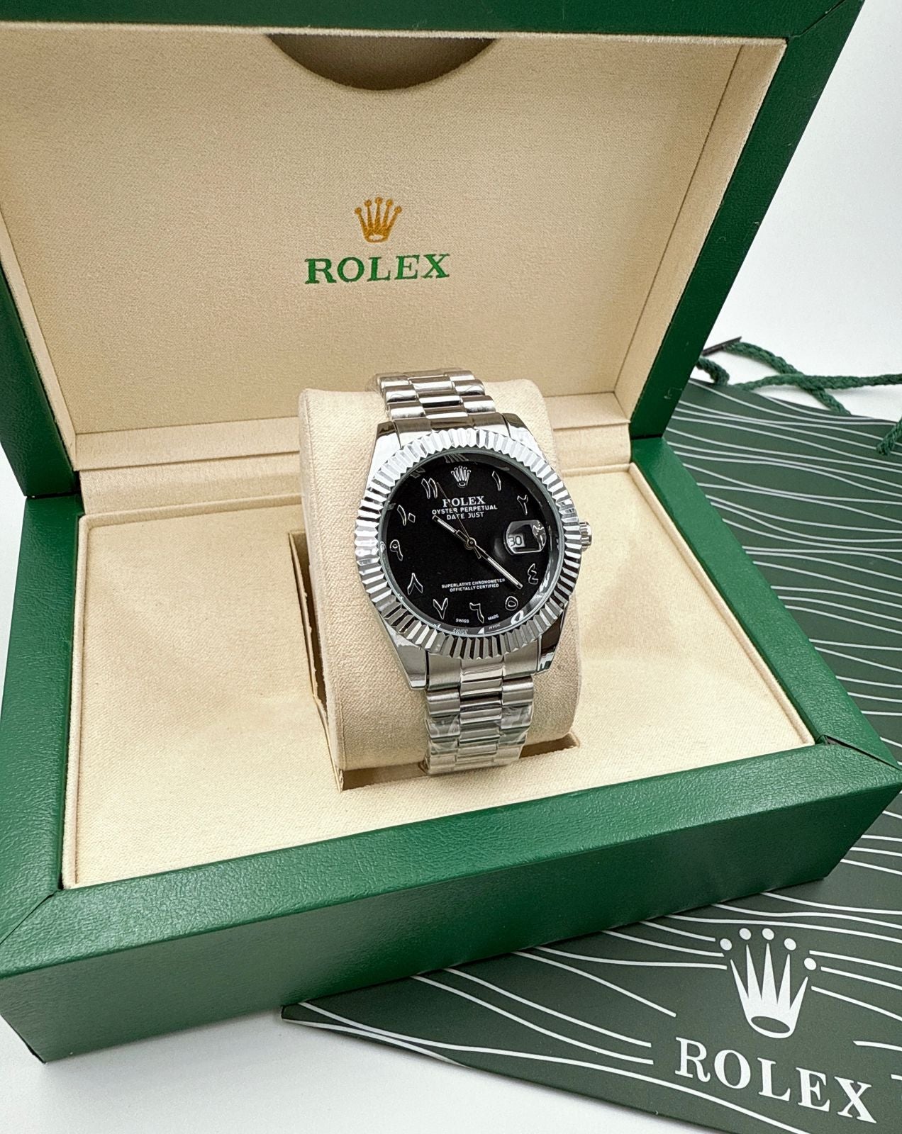Rolex Datejust 41 Black Dial - Arabic Numerals