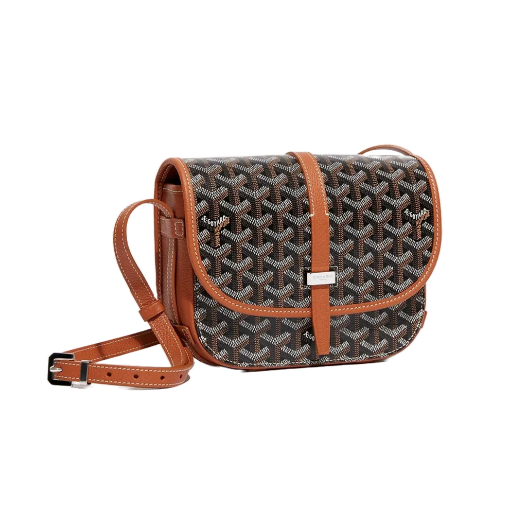 Goyard Crossbody Bag - “Black/Tan”