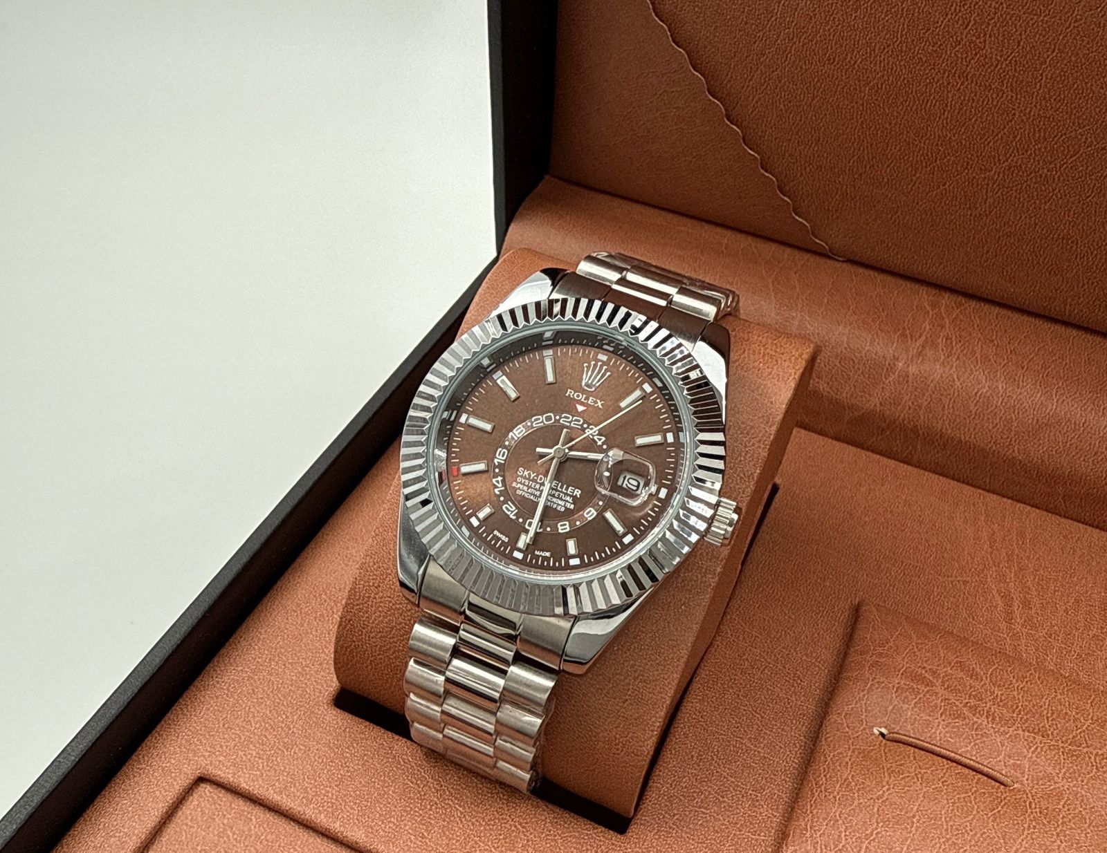 Rolex Sky-Dweller - Brown Dial