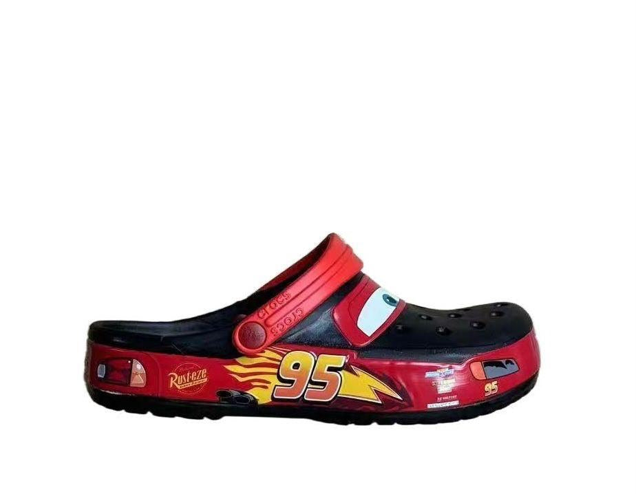 Lightning McQueen Crocs – Black