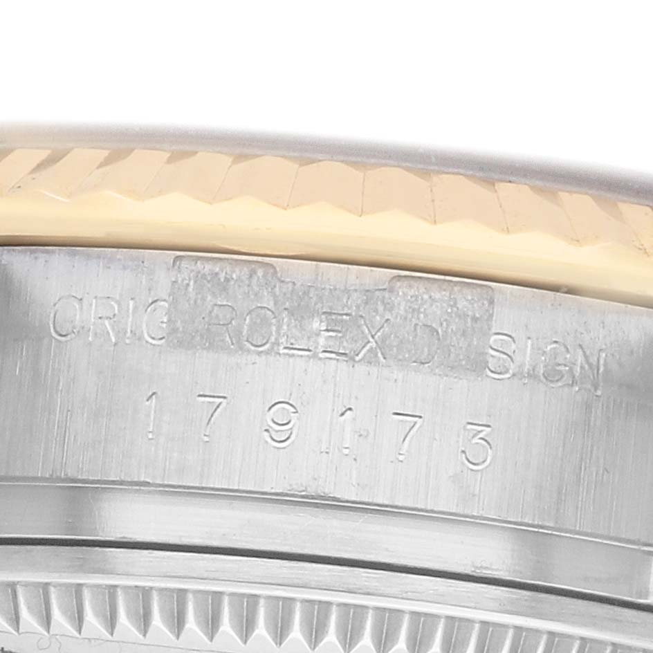 Rolex Datejust Anniversary Diamond Dial Yellow Gold Ladies Watch 179173