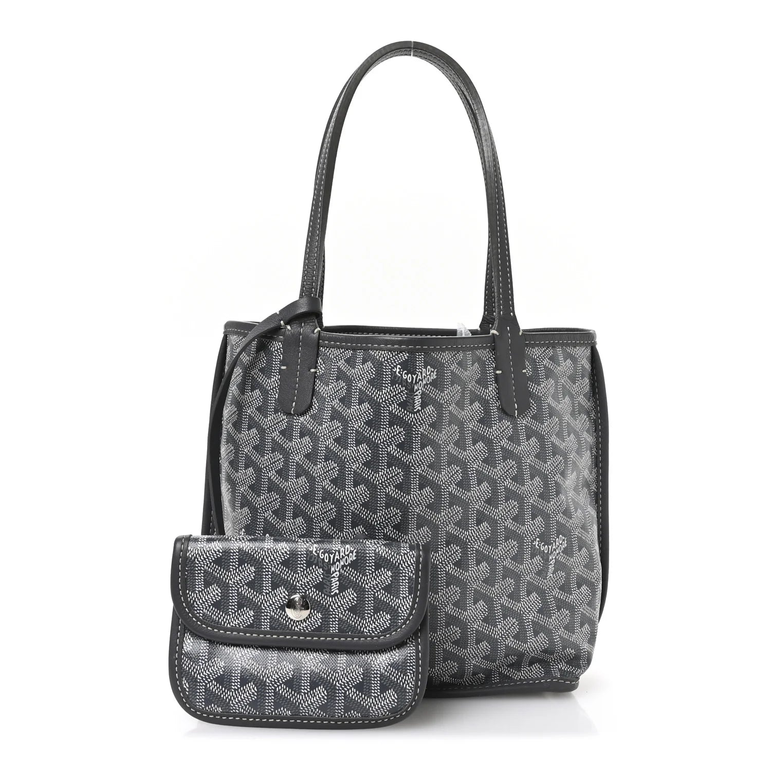 Goyard Mini Anjou Tote Bag - Gray