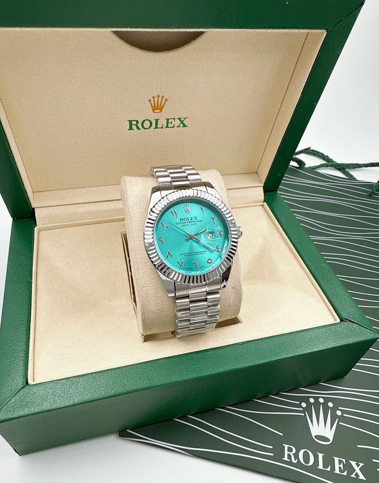 Rolex Datejust 41 Tiffany Dial - Arabic Numerals