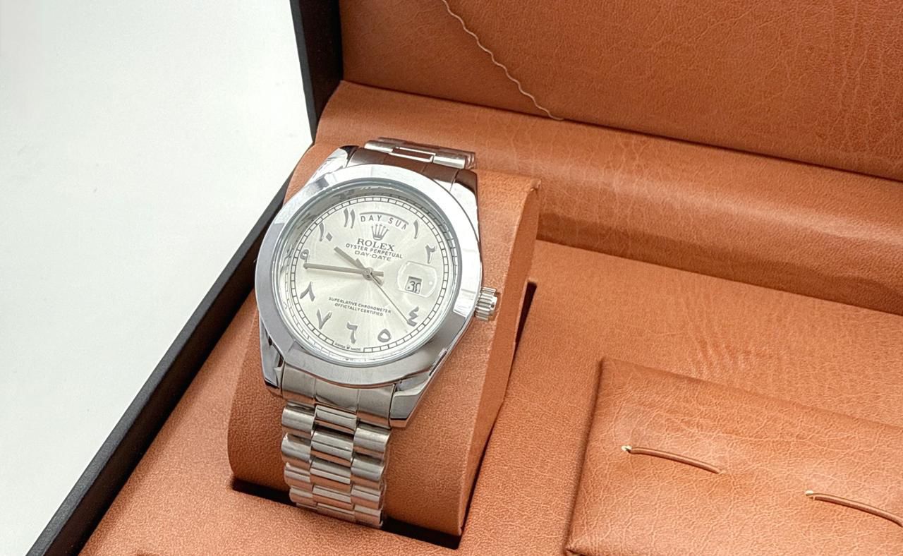 Rolex Day-Date White Gold - Arabic Numerals