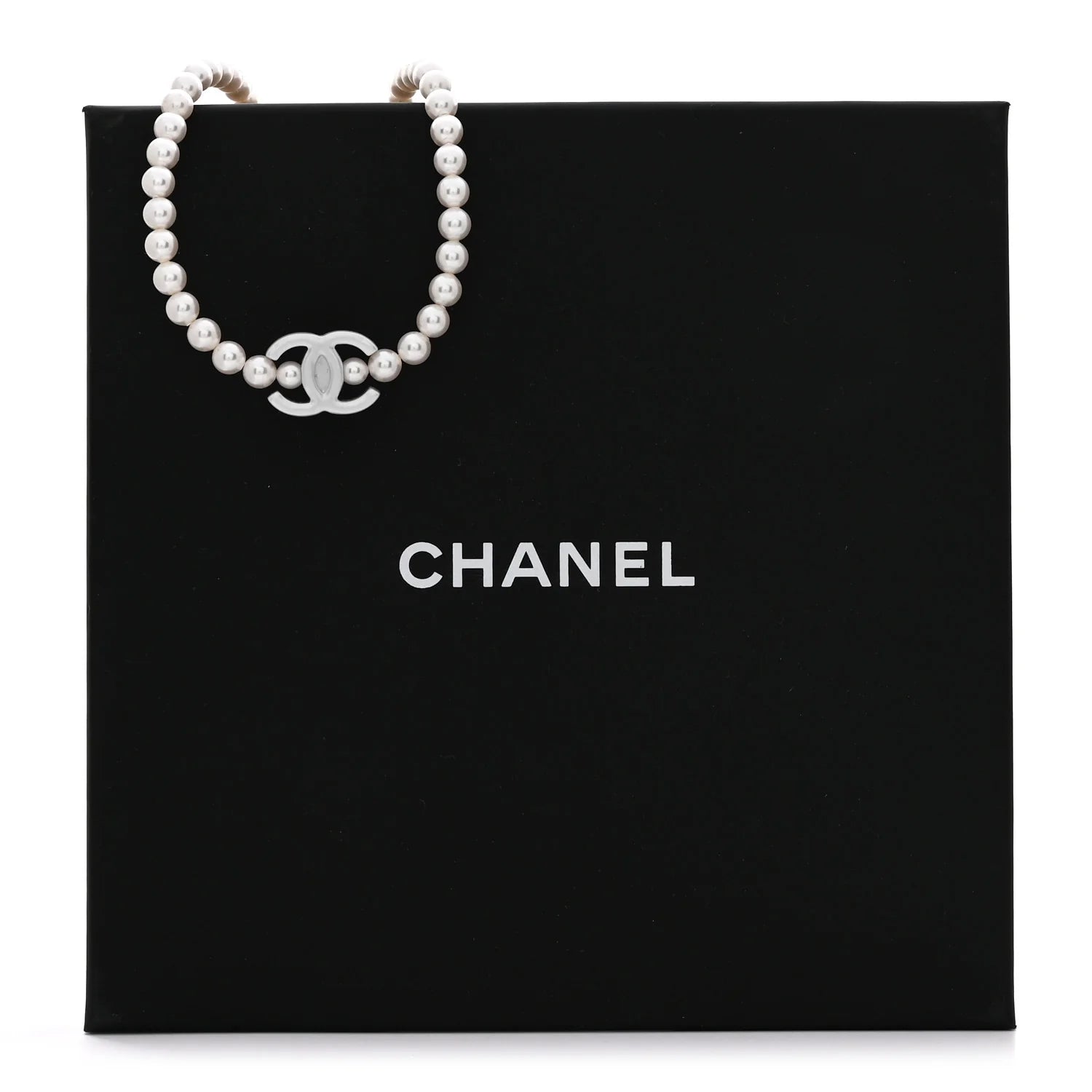 Chanel CC Pearl Choker