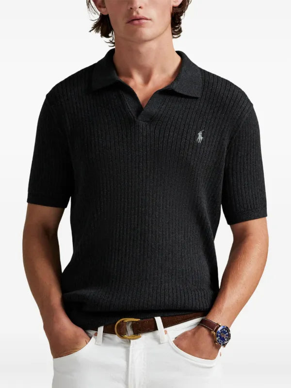 Polo Ralph Lauren Rib-Knit Collar Jumper
