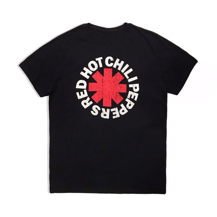 RED HOT CHILI PEPPERS TEE - BLACK