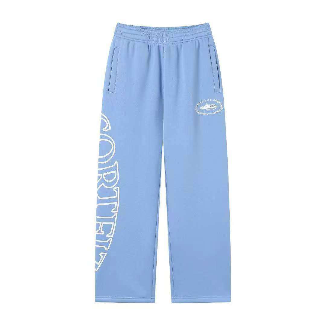 Corteiz Superior Royale Sweatpants - Baby Blue