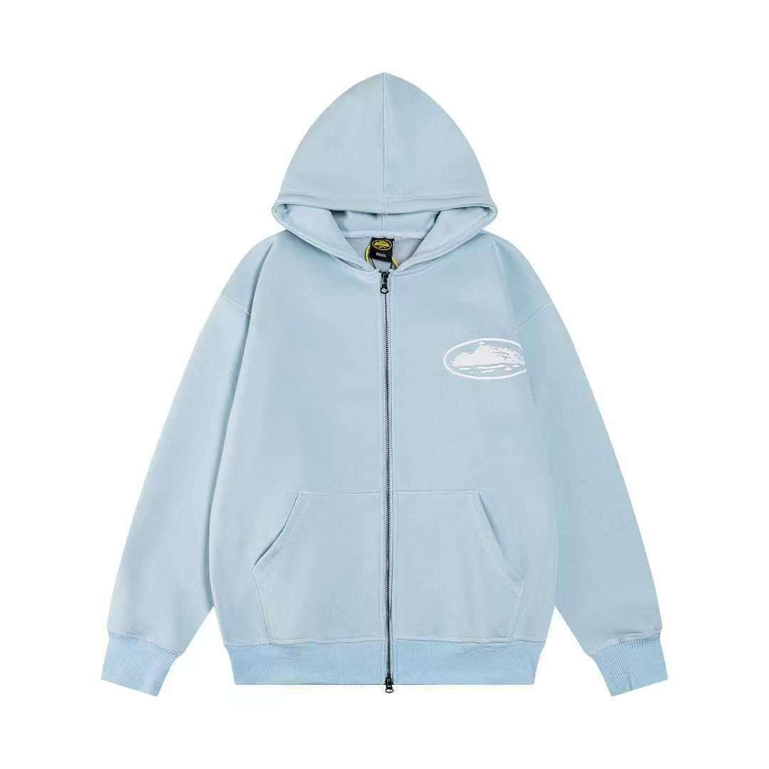 Corteiz Zipper Jacket - Baby Blue